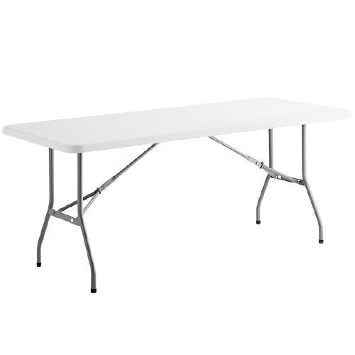 white table